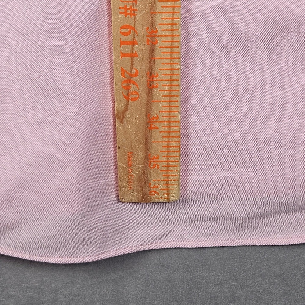 NEW Brooks Brothers Button Down Shirt Mens 4XLT Pink Non-Iron Stretch Cotton - Picture 9 of 11